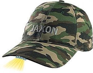 Czapka z latarką w daszku moro Jaxon UJ-CZX01E