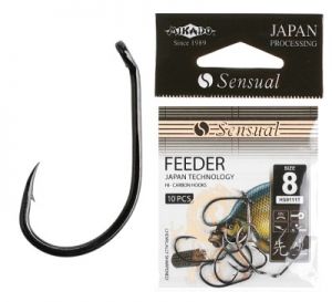 Mikado haczyk sensual - feeder nr 10 bn - torebka 10szt. (new)