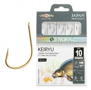 Mikado haczyk sensual - keiryu bn / 0.12mm / 70cm - torebka 10szt.