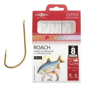 Mikado haczyk sensual - roach / 0.12mm / 70cm - torebka 10szt.