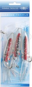 Mikado zestaw morski - squid rig 12 cm - hak 3x6/0