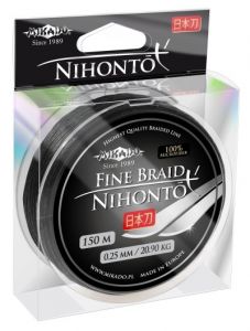 Plecionka Mikado Nihonto Fine Braid black 150m