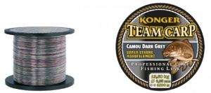 ŻYŁKA TEAM CARP CAMOU DARK GREY 0.25/600 KONGER