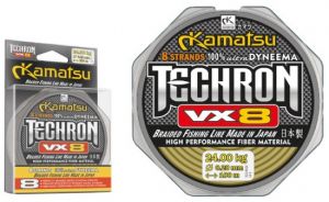 PLECIONKA VX8 TECHRON 0.10/100 KAMATSU