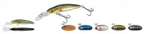 WOBLER SLIM MINNOW 4cm S kolor D09 KAMATSU