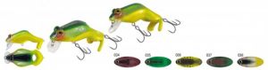WOBLER FROG BAIT 5,7cm F KOLOR F3 KAMATSU