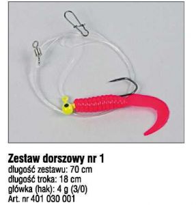 ZESTAW DORSZOWY SEAKON KONGER - 9 zestwów do wyboru