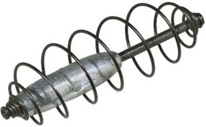 SPRĘŻYNA OBCIĄŻONA ŚRODEK Z RURKĄ 25cm/20g OP. SZT. KONGER