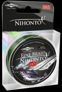 Plecionka Nihonto Fine Braid Green 15M zielona