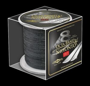 Plecionka Nihonto Octa Braid Black 300m czarna ośmiosplotowa.