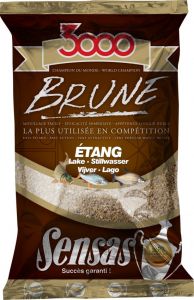 Zanęta Sensas Jezioro brązowa 3000 BRUNE ETANG 1kg