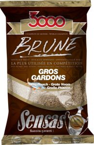 Zanęta Płociowa Sensas 3000 BRUNE GROS GARDON 1kg