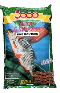 Zanęta Sensas 3000 GROS GARDONS FINE MOUTURE 1KG - płoć