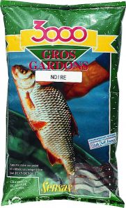 Zanęta SENSAS 3000 GROS GARDONS NOIRE Płoć 1KG