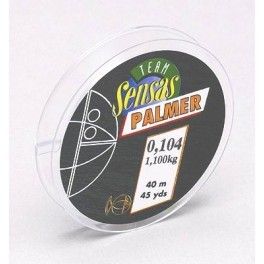 Żyłka do przyponów, miękka NYLON TEAM SENSAS PALMER 40M D.0,072