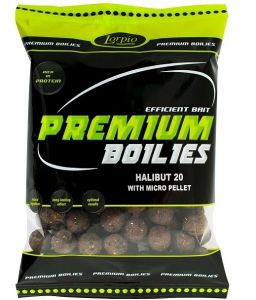 KULKI PROTEINOWE LORPIO HALIBUT Z MICRO PELLETEM 20mm 200g
