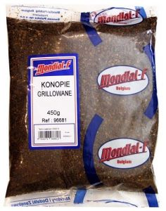 Konopie grilowane Dodatek zanętowy Mondial-f 450g