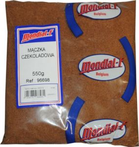 Mączka czekoladowa dodatek zanętowy Mondial-f 550g czekolada