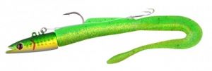 Przynęta HYPER EEL JIG 50g Dirty Gold 3szt (główka + 3 gumy)