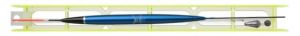 Mikado spławik - zestaw 011 - 2.0 g - żyłka: 0.14/0.12 mm / hak nr 16