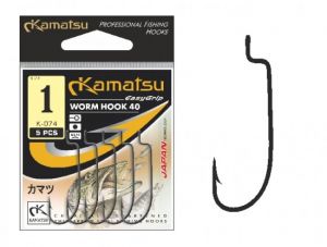 HACZYK KAMATSU WORM HOOK 44 1/0BLNO
