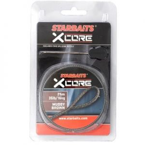 Plecionka Starbaits X-core Muddy Brown 35LB (25m) Lead Core