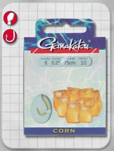 Gamakatsu BKS-1130Y nr14 0,14 75cm corn 10szt