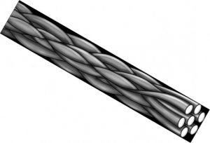 Przypon DRAGON Titanium Braid 1x7 A.F.W.