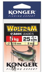 PRZYPON WOLFRAM CZERWONY 25cm/5KG