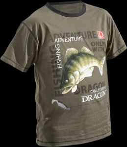 T-Shirt SANDACZ Dragon Let\'s Go Fishing
